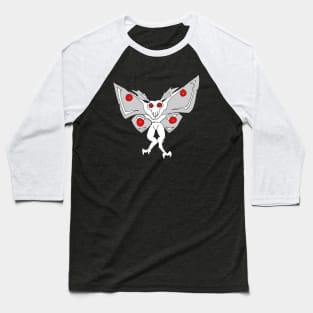 The Eyes of the Mothman Baseball T-Shirt